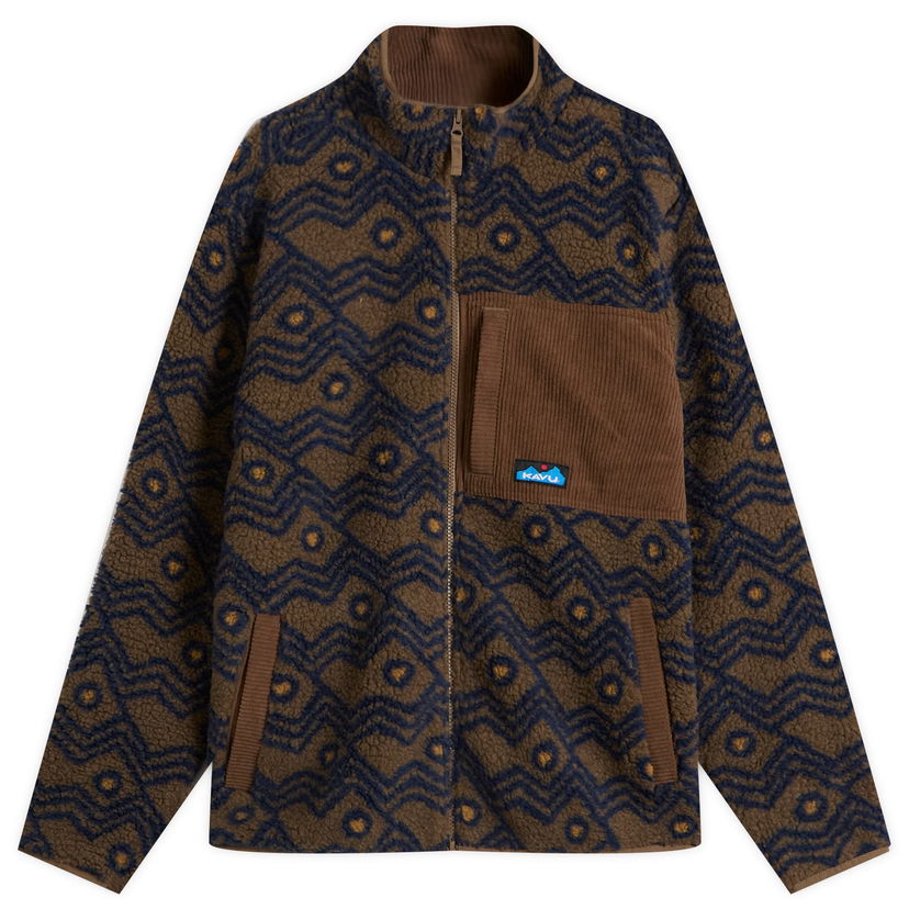 Takki KAVU Wayside Fleece Jacket Ruskea | 5209-2733