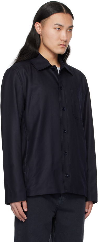 Paita A.P.C. Button-Up Regular-Fit Overshirt Sininen | LYAAV-H02991, 1