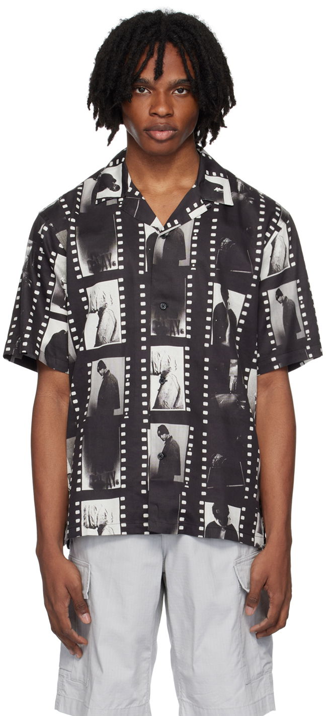 Paita Carhartt WIP Photo Strip Print Relaxed Fit Shirt Musta | I033070