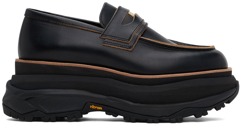 Vaatteet sacai sacai Platform Loafers Musta | SCM-239