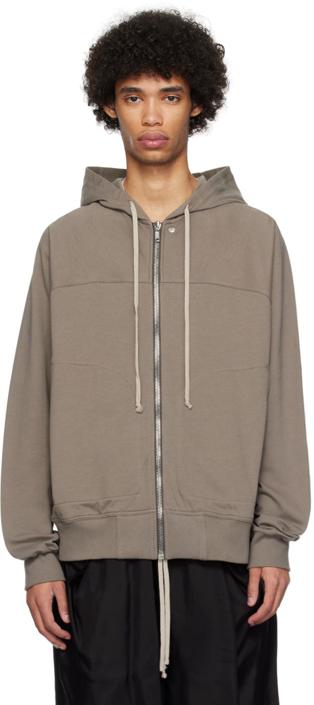 Huppari Rick Owens Windbreaker Hoodie Harmaa | RU01D3241 BA