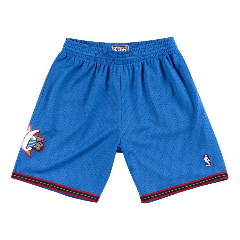 Shortsit Mitchell & Ness Mitchell & Ness Philadelphia 76ers 1999-00 Swingman Shorts Sininen | SMSHGS18034-P76ROYA99