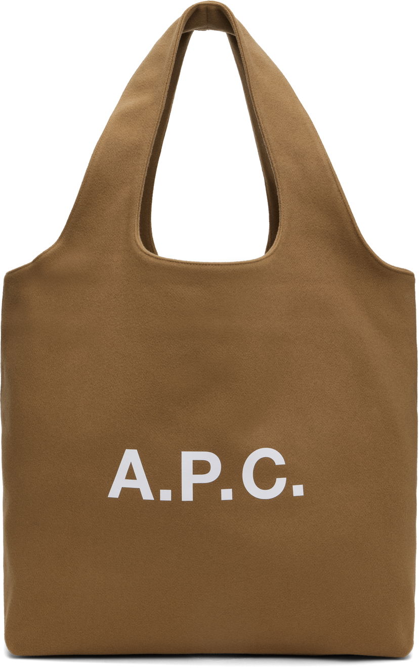Kangaskassi A.P.C. A.P.C. Ninon Tote Bag Ruskea | WOARV­-M61565