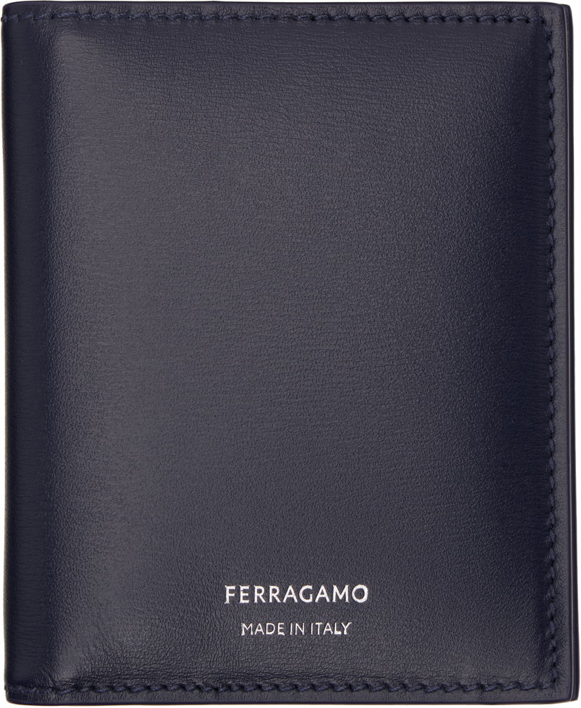 Lompakko FERRAGAMO Ferragamo Credit Card Holder Tummansininen | 775377
