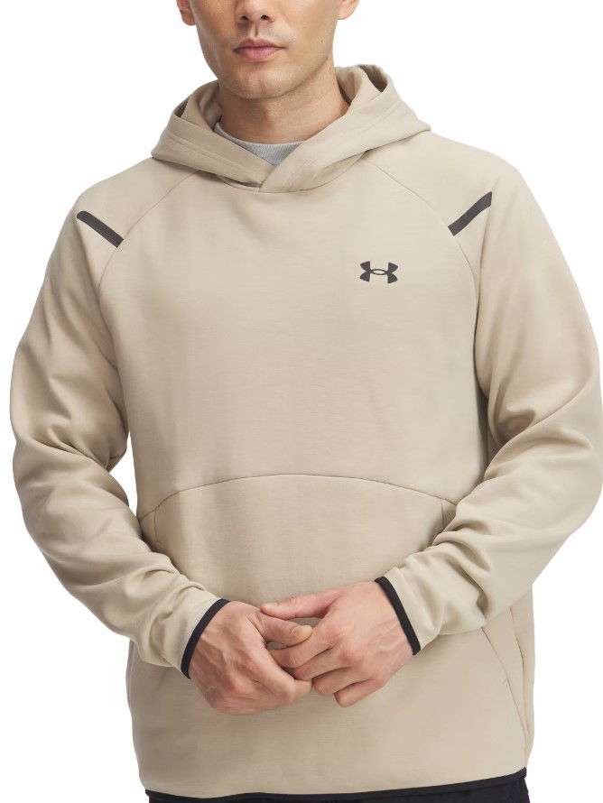 Huppari Under Armour Under Armour Unstoppable Fleece Hoodie Beige | 1389350-299