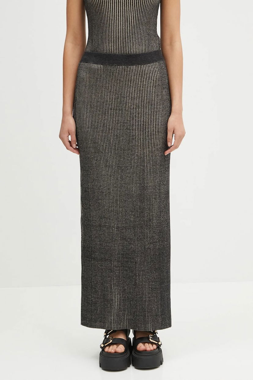 Hame Samsoe Samsoe Samsøe Samsøe Sacheryl Maxi Pencil Skirt Harmaa | F25100047