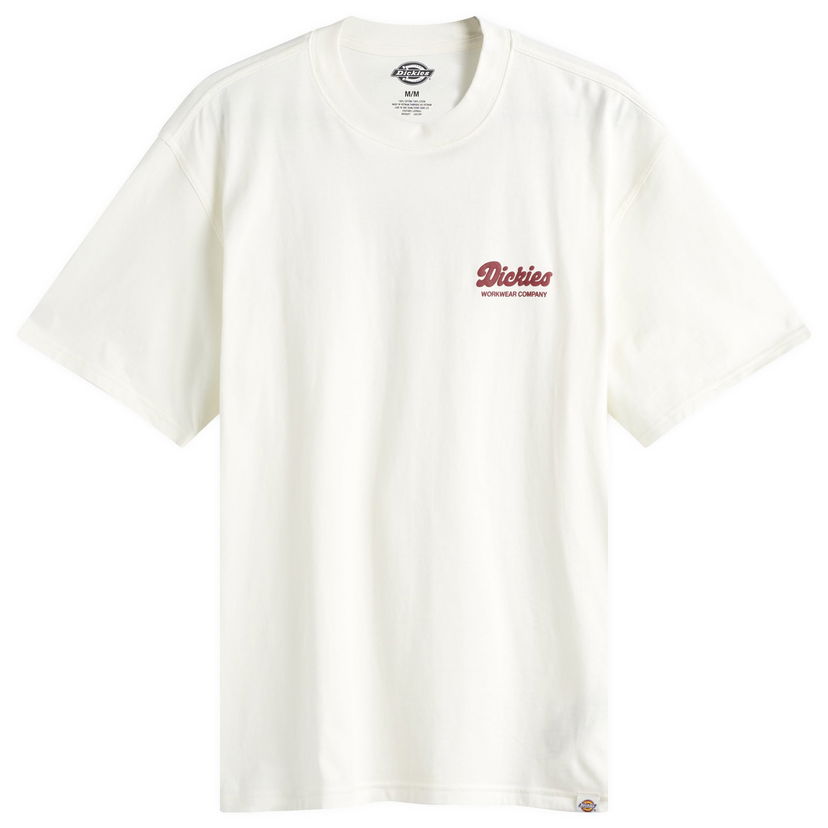 T-paita Dickies Lewistown T-Shirt Valkoinen | DK0A4Z8ZC481-450