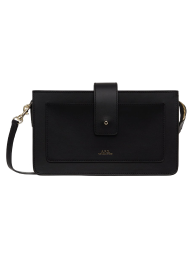 Olkalaukku A.P.C. Albane Clutch Bag Musta | PXAWV-F63320