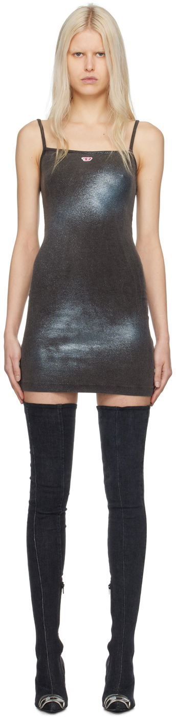 Mekko Diesel D-Hopy-N2 Minidress Harmaa | A12721 0EPAG
