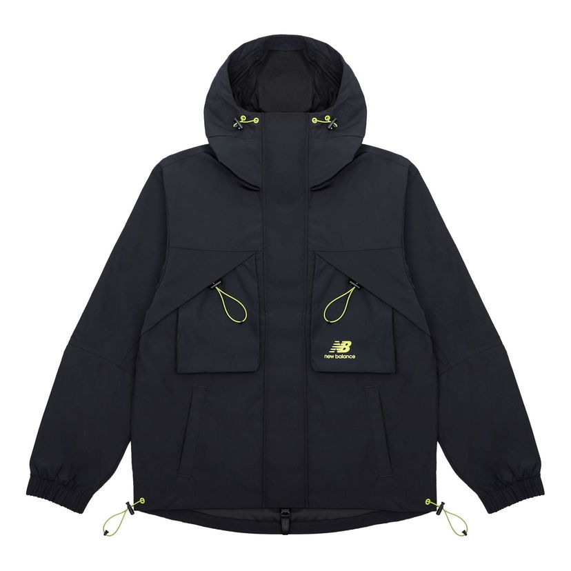 Tuulitakki New Balance Men's Breathable Woven Sports Jacket Musta | AMJ13376-BK