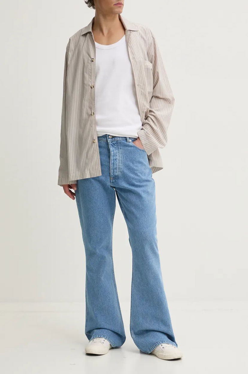 Jeans Nanushka Bootcut Jeans Sininen | NM24PFPA01652