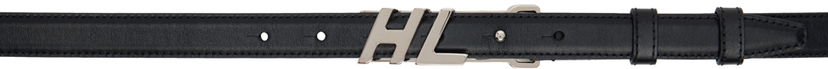 Vyöt Helmut Lang Helmut Lang Leather Logo Belt Musta | O05HM001
