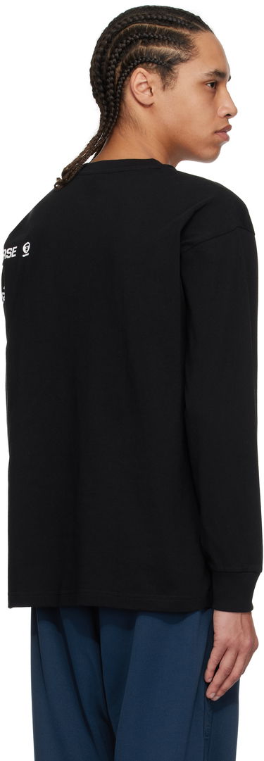 Huppari AAPE by A Bathing Ape AAPE by A Bathing Ape 'AAPE Now' Long Sleeve T-Shirt Musta | AAPLTM1607XXNBKX, 2