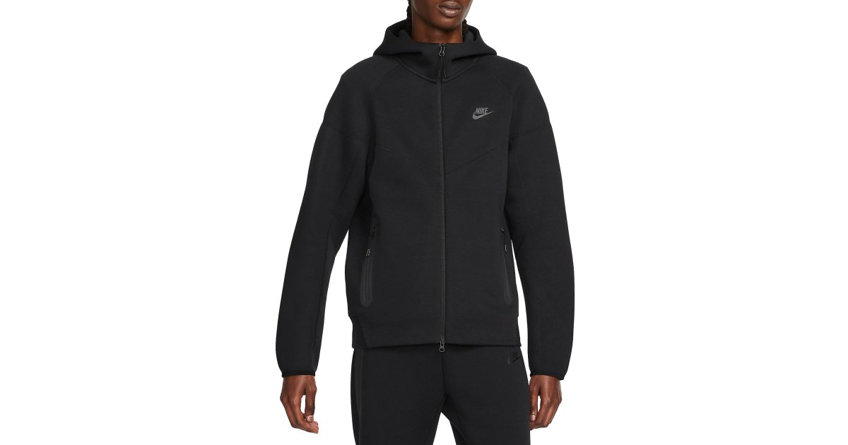 Huppari Nike Tech Fleece Windrunner Musta | fb7921-010, 1