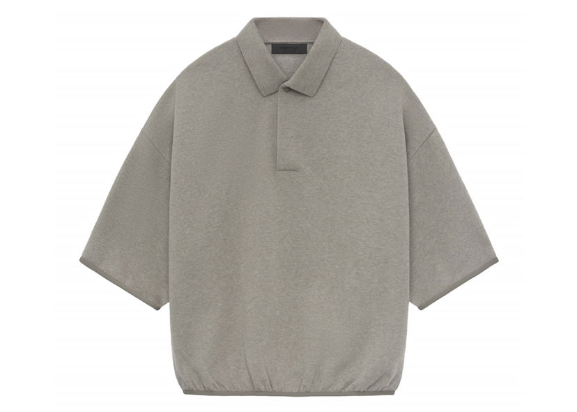Poolopaita Fear of God Core Collection 3/4 Sleeve Polo Heather Grey Harmaa | 192SU244401F