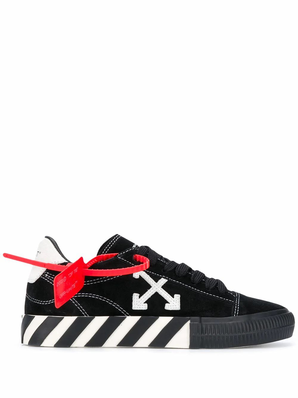 Tennarit ja kengät Off-White Low Vulcanised Musta | OWIA216E20LEA0011001, 0