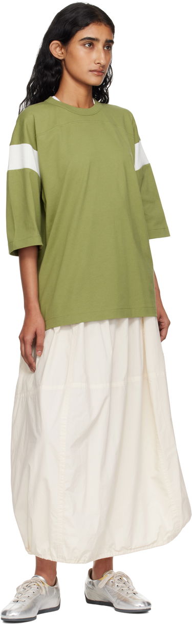 Hame YMC YMC Parachute Midi Skirt Valkoinen | Q3YMB, 3