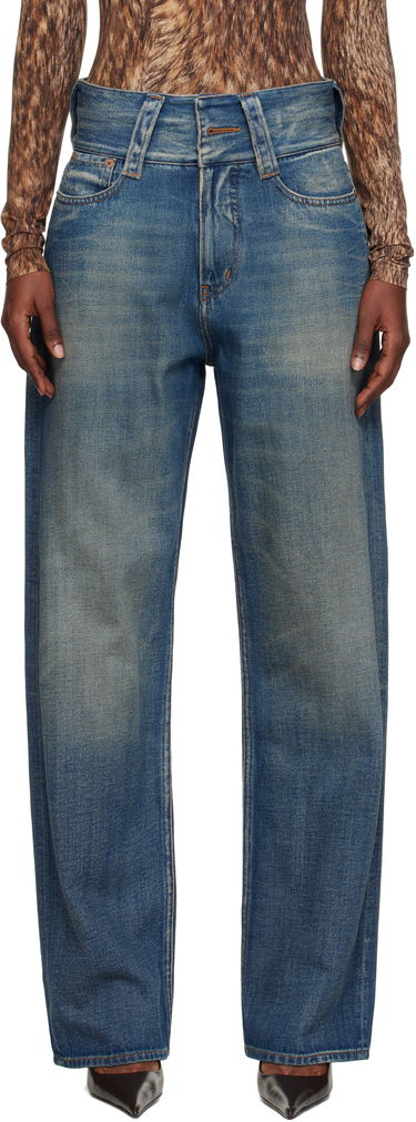 Jeans Maison Margiela MM6 Maison Margiela 5-Pocket Slub Jeans Sininen | S52LA0259 M30017, 0