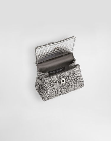 Avaimenperät Dolce & Gabbana Brocade Airpods Case Keychain Onesize Metallinen | BI3260AR81780998, 2