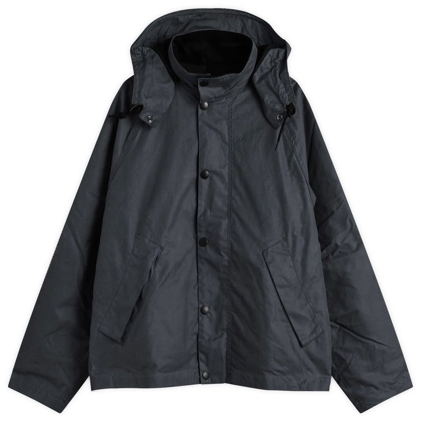 Takki Barbour Margaret Howell x Transport Wax Jacket Tummansininen | MWX2512NY71