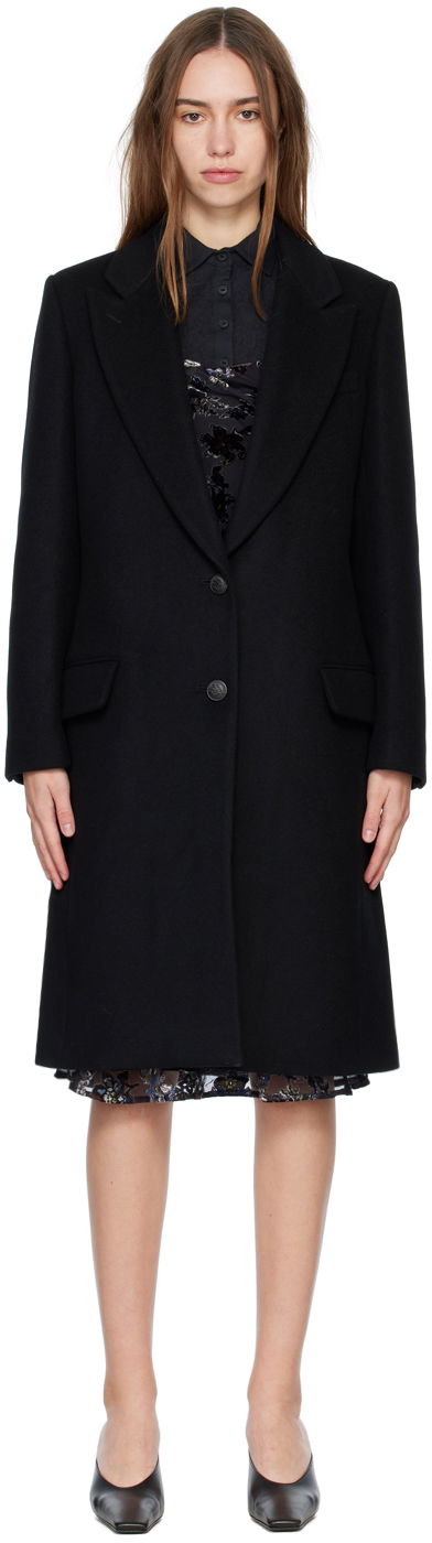 Takit rag & bone Rag & Bone Wooster Coat Musta | WAW22H2036NA36