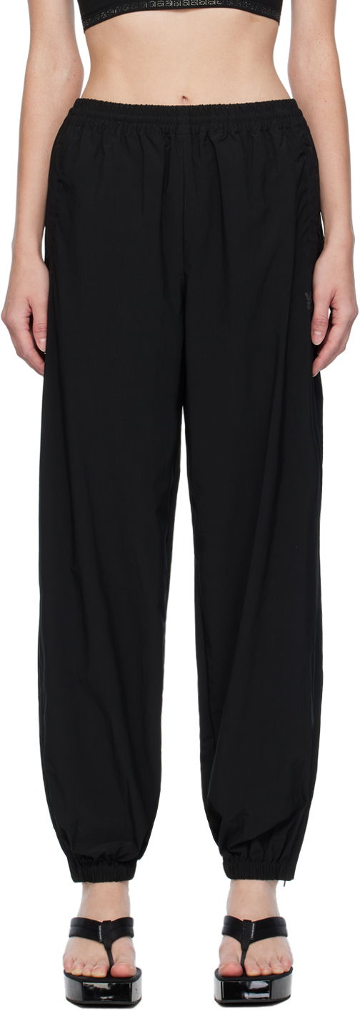 Verryttelyhousut Alexander Wang Relaxed-Fit Track Pants Musta | 4WC3234378, 0