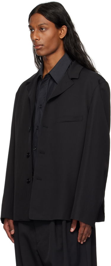 Takki LEMAIRE Lemaire Tailored Shirt Jacket Musta | JA1064 LF1362, 3