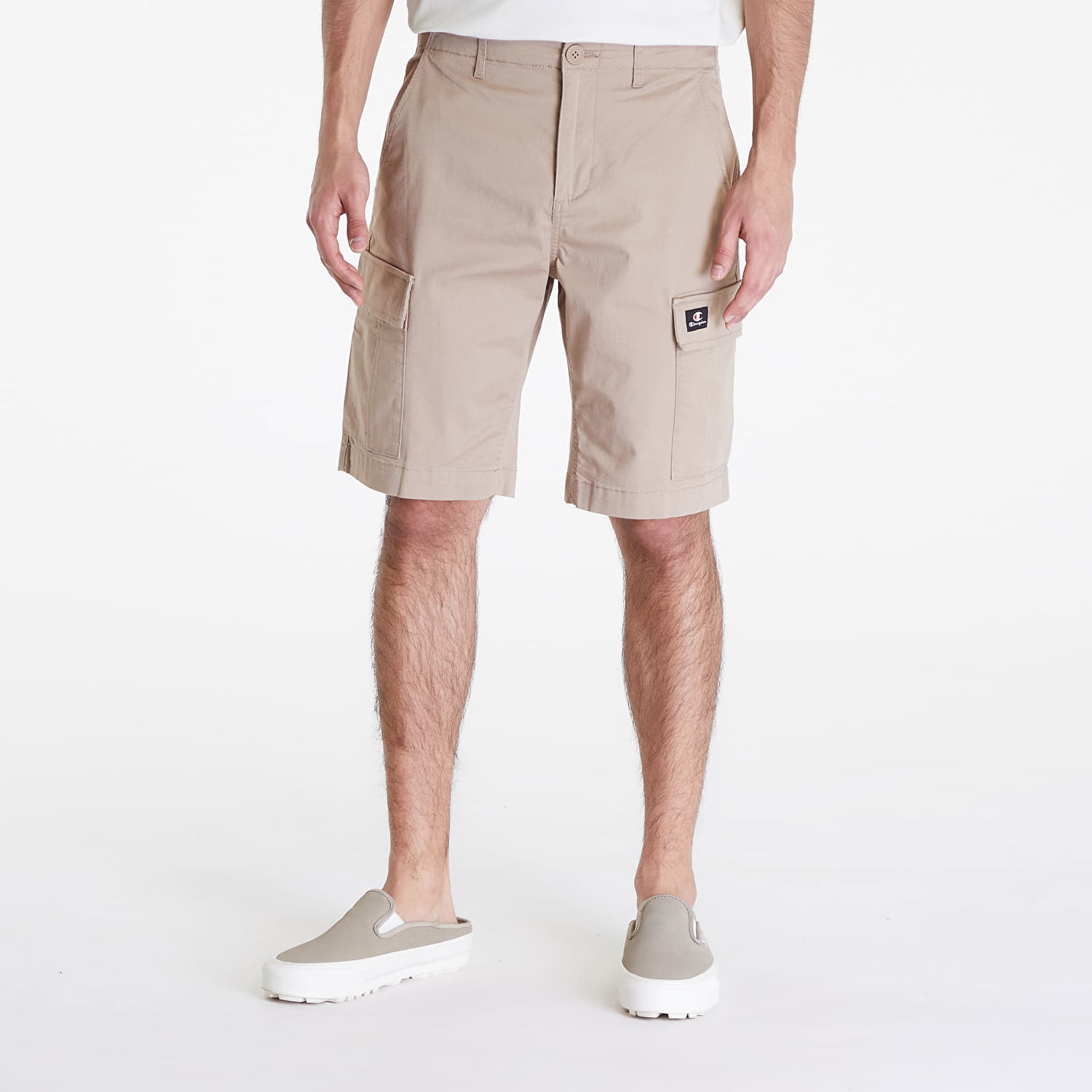 Shortsit Champion Men's shorts Bermuda Beige | 219866 CHA MS066, 0