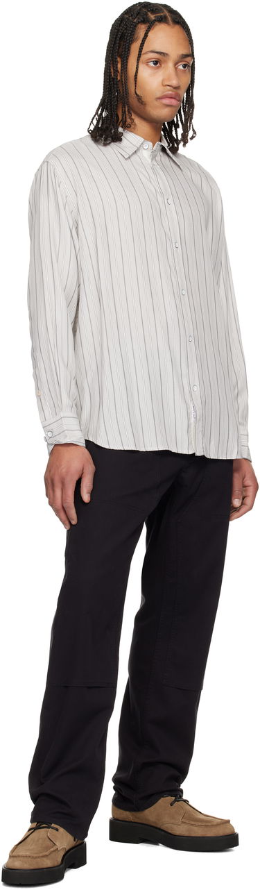 Paita rag & bone rag & bone Matthew Striped Shirt Valkoinen | MBW24HA006PKML, 3