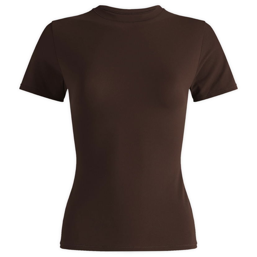 T-paita SKIMS Fits Everybody T-Shirt, Size Large Ruskea | AP-TSH-0649-COCOA