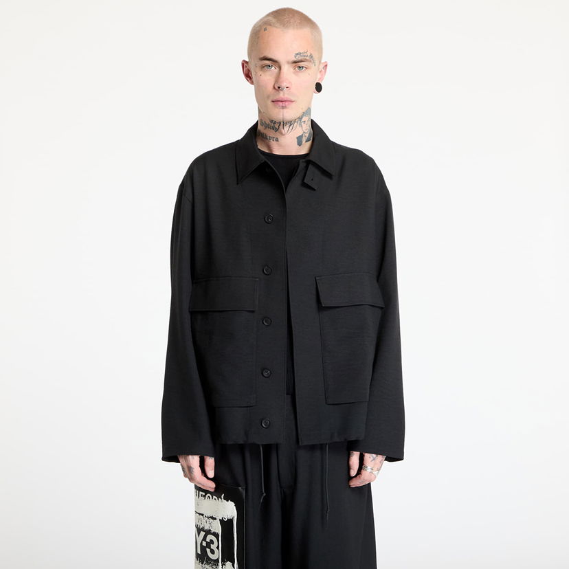 Takki Y-3 Sport Uniform Patch Coach Jacket Musta | JN3719