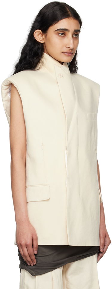 Liivi Helmut Lang Helmut Lang Car Vest Beige | O04HW199, 1