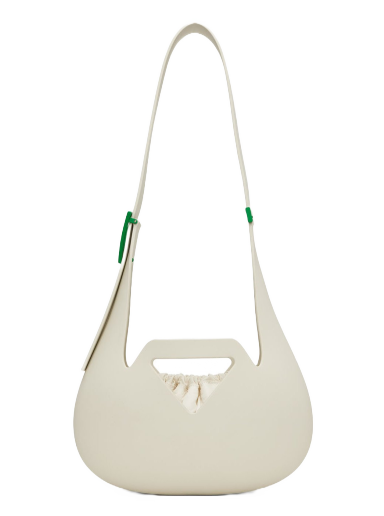 Olkalaukku Bottega Veneta Moulded Shoulder Bag Valkoinen | 696920 V1W00