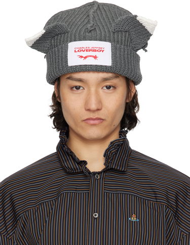 Pipo Charles Jeffrey Loverboy Charles Jeffrey LOVERBOY Chunky Ears Beanie Harmaa | 54130306, 0