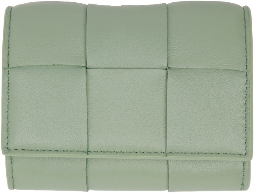 Lompakko Bottega Veneta Small Envelope Card Case Vihreä | 708592 VCQC4, 0