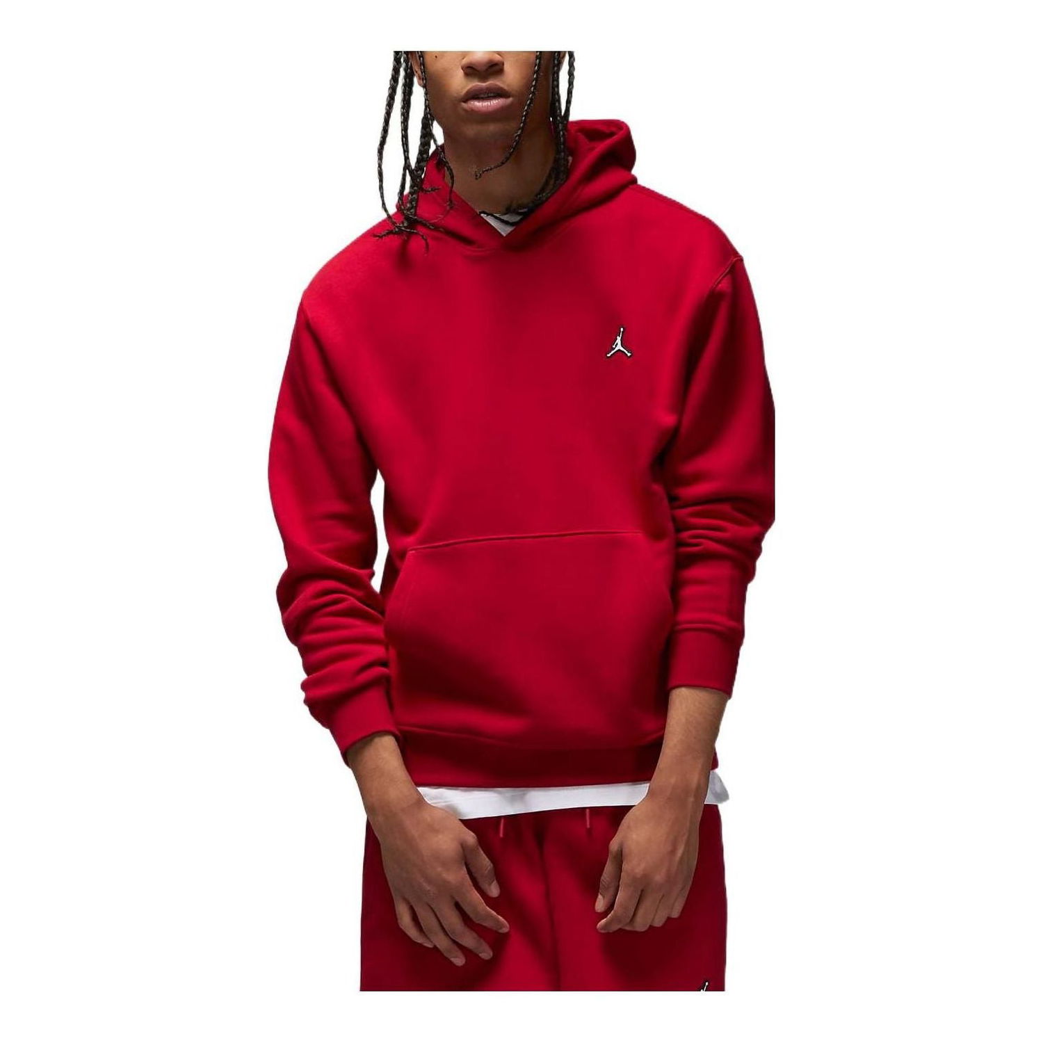 Huppari Jordan Jumpman Fleece Hoodie Punainen | DQ7467-687, 0