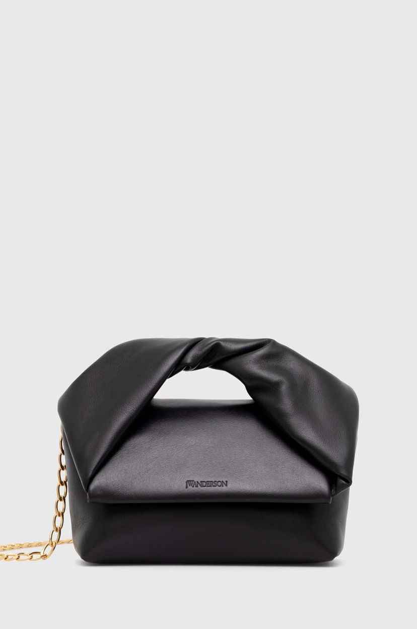 Käsilaukku JW Anderson Midi Twister Bag Musta | HB0539.LA0315.999