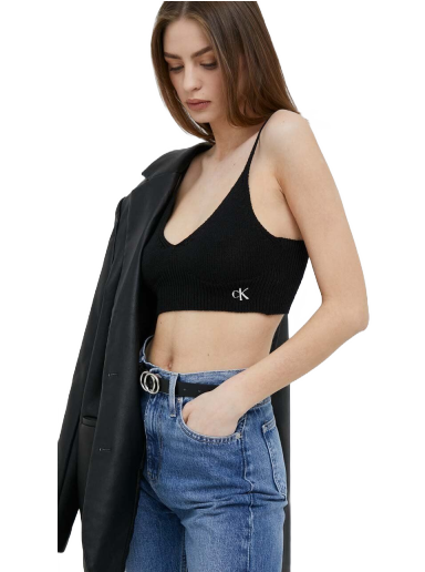 Crop top CALVIN KLEIN Crop Top Musta | J20J221345
