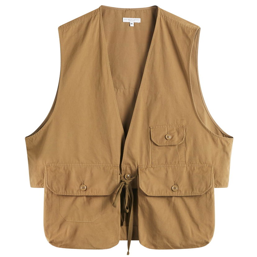 Liivi Engineered Garments Engineered Garments Fowl Vest Ruskea | QT070-EU006