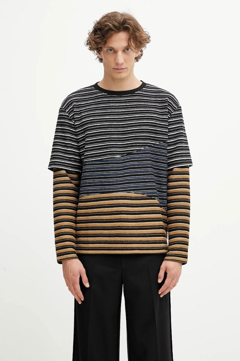T-paita Andersson Bell Andersson Bell Stripe Layered Long Sleeve T-Shirt Monivärinen | atb1342m