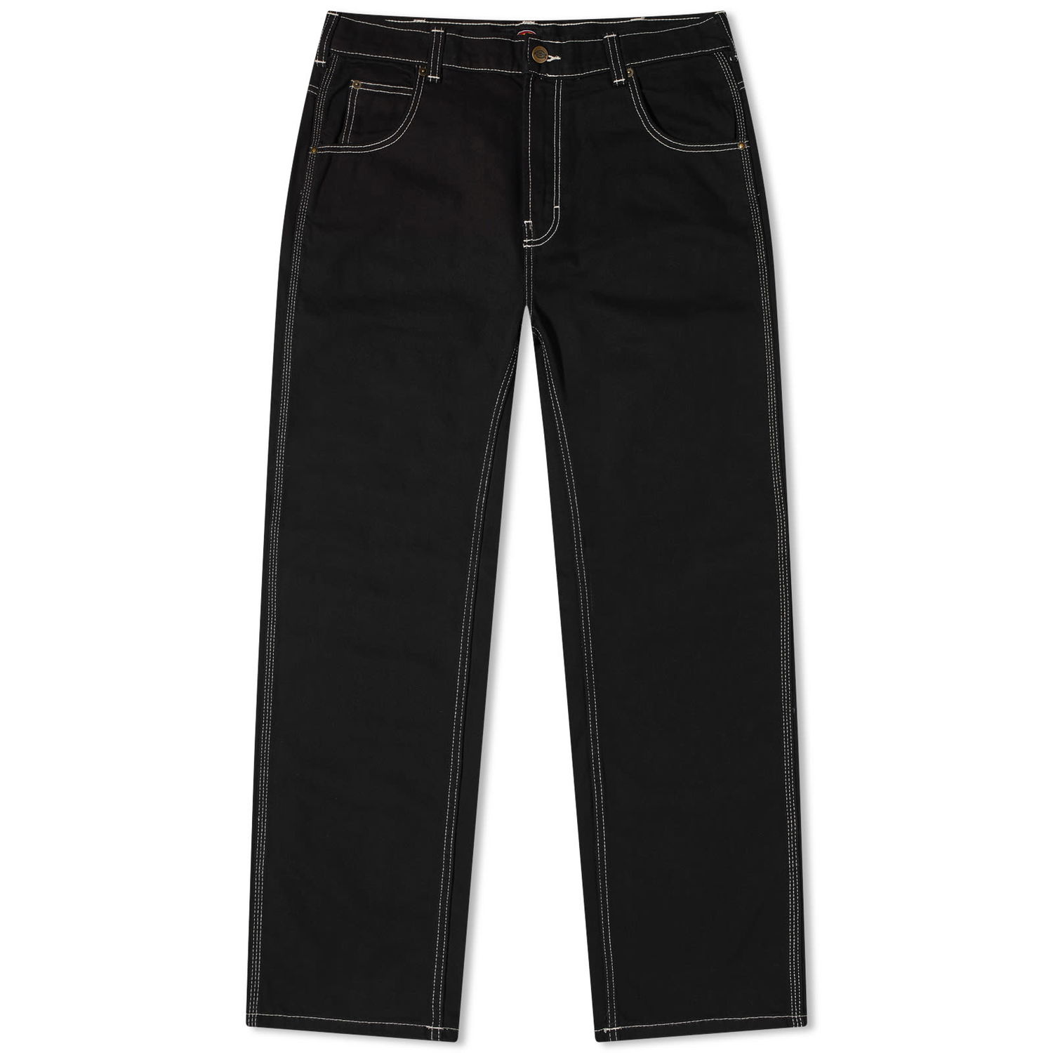 Jeans Dickies Houston Denim Rinsed Musta | DK0A4XFLRBK1, 0