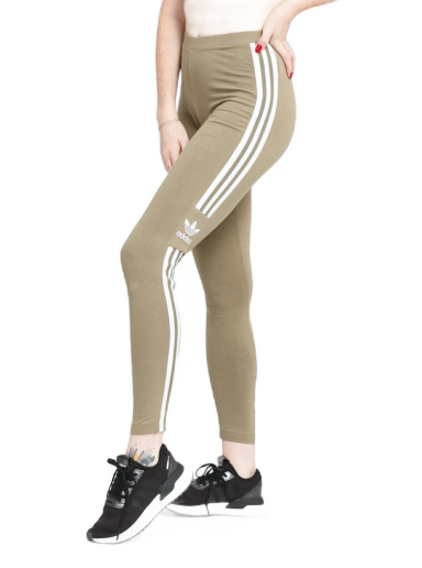 Leggingsit adidas Originals Trefoil Leggins Vihreä | H35535