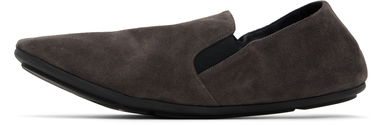 Tennarit ja kengät The Row Vincit Suede Slippers Harmaa | F2070-L40, 2