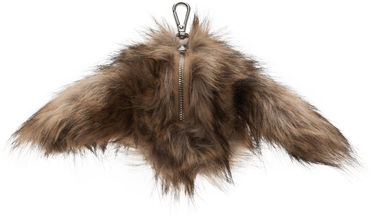 Avaimenperät Simone Rocha Simone Rocha Faux Fur Hare Coin Purse Bag Charm Musta | COINPURSE1 0815, 2