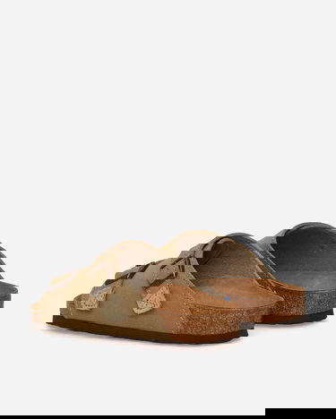 Tennarit ja kengät Birkenstock Zürich Suede Canvas Sandals Vihreä | 1028755, 4
