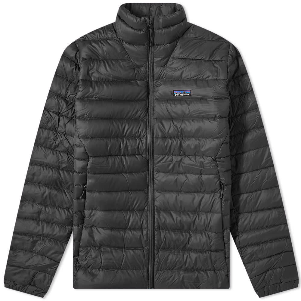 Puffer takki Patagonia Down Sweater Jacket Musta | 84675-BLK, 1