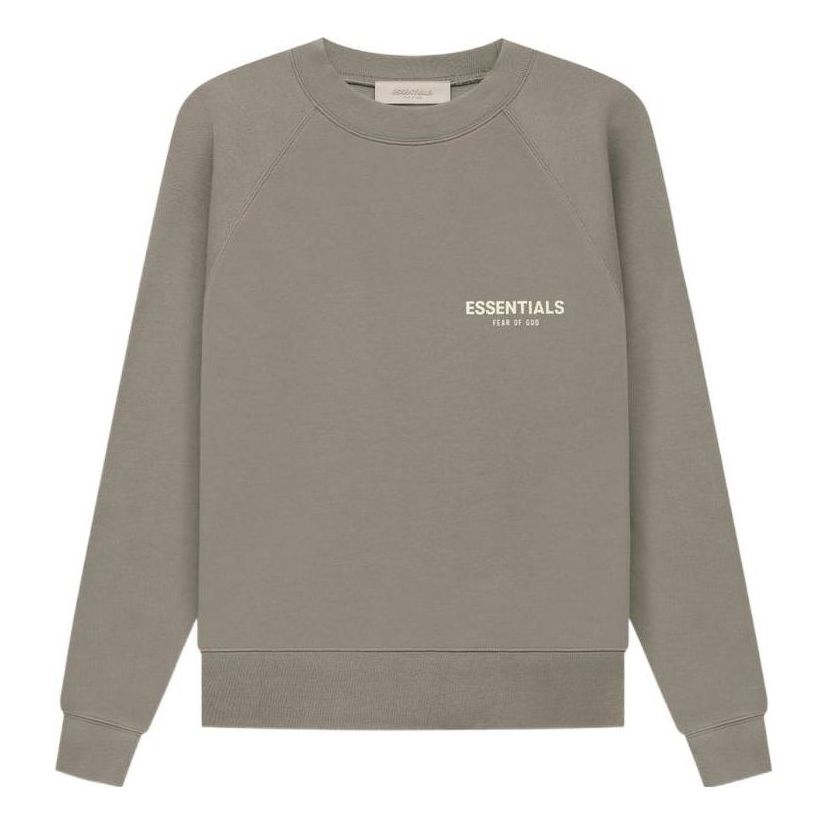 Villapaita Fear of God Essentials Logo Crewneck Sweatshirt Vihreä | FOG-SS22-266