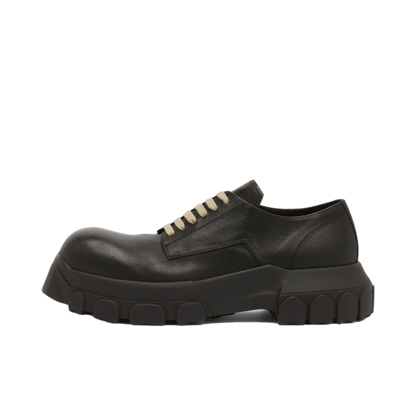 Tennarit ja kengät Rick Owens Rick Owens Hollywood Bozo Tractor Derby Shoes Musta | RU02E1884-LOOW1-99