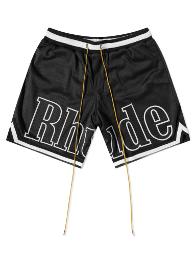 Shortsit Rhude Court Logo Shorts Musta | RHSS22SH01196372