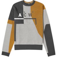 Villapaita A-COLD-WALL* Geometric Sweater Harmaa | ACWMK157-BNE, 1